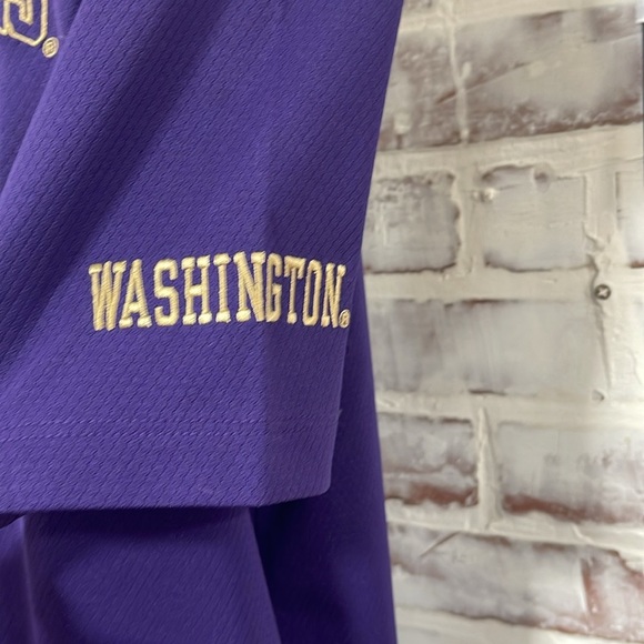 Huskies Purple Polo Shirt KA Knights Apparel large - Picture 4 of 5